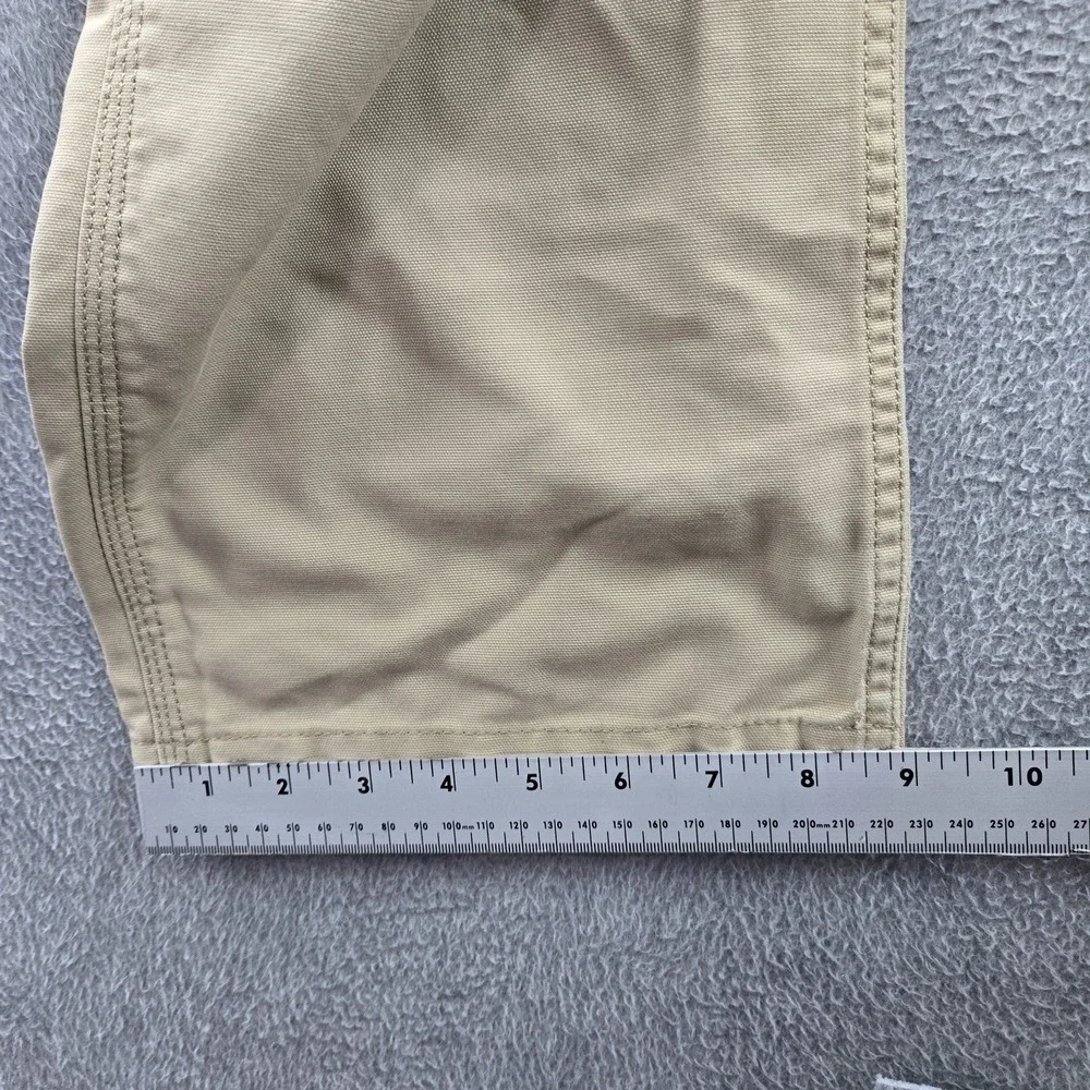 Carhartt Men Pants‎ 38X34 Beige Rugged Professional Series Flex Relaxed Canvas